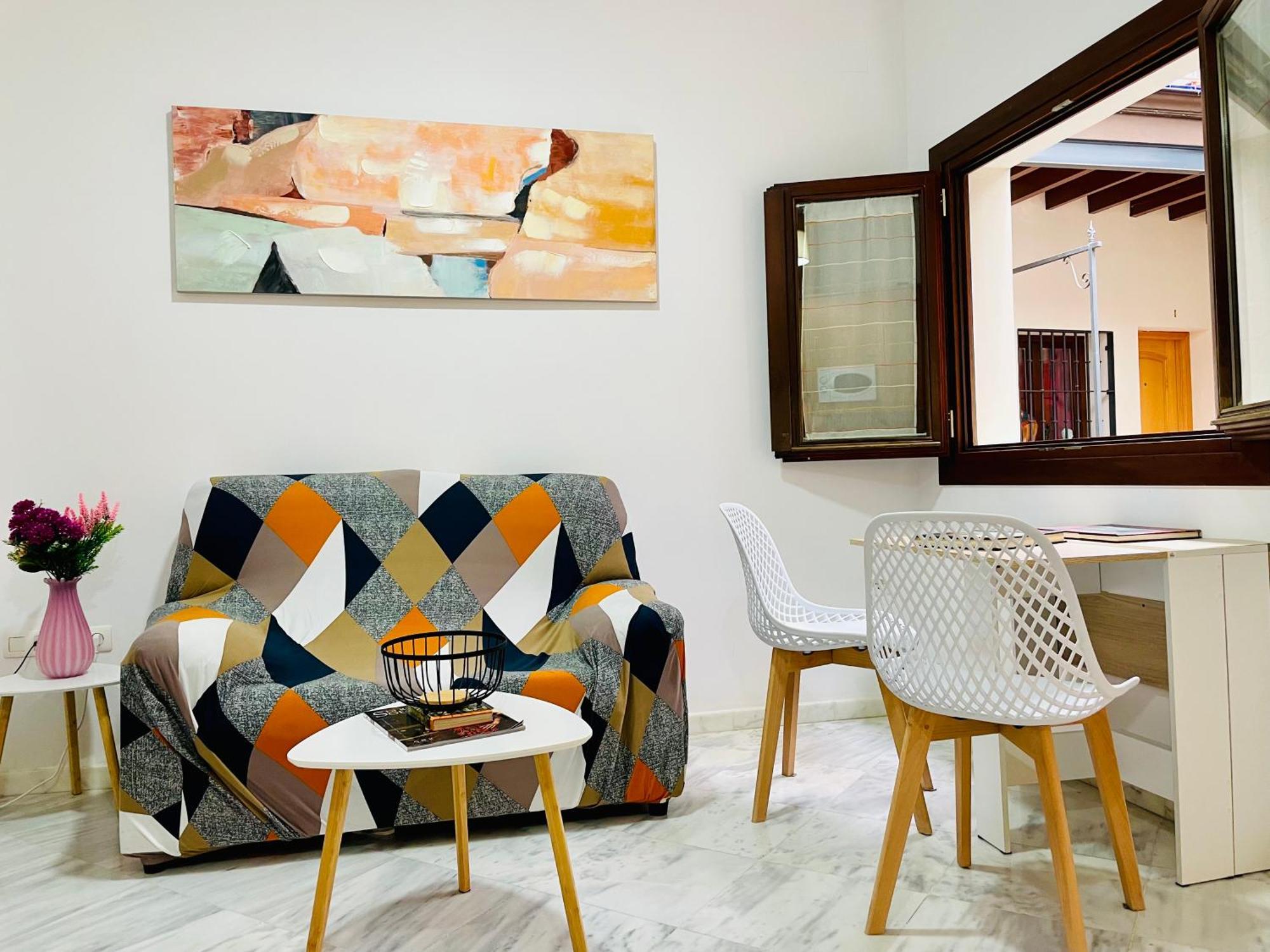 Apartamento Plaza Del Salvador Cuesta Del Rosario Seville Luaran gambar